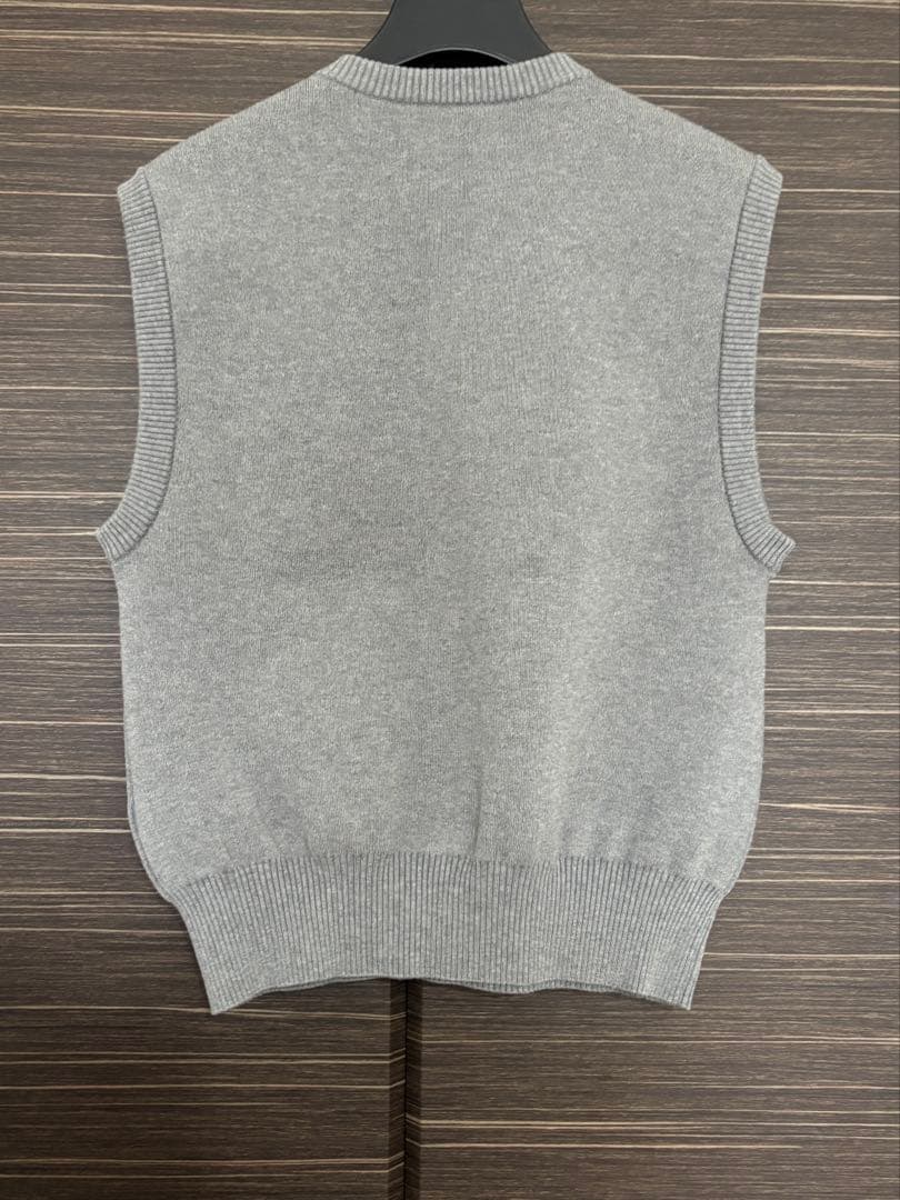 UNITED ARROWS 3Dフラワーモチーフ ノースリーブ ニットベスト