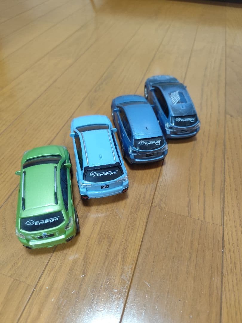 スバル XV ミニカー 4台セット