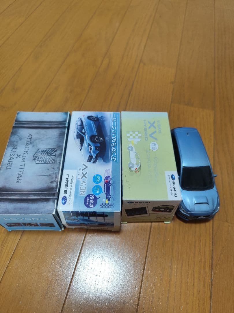 スバル XV ミニカー 4台セット