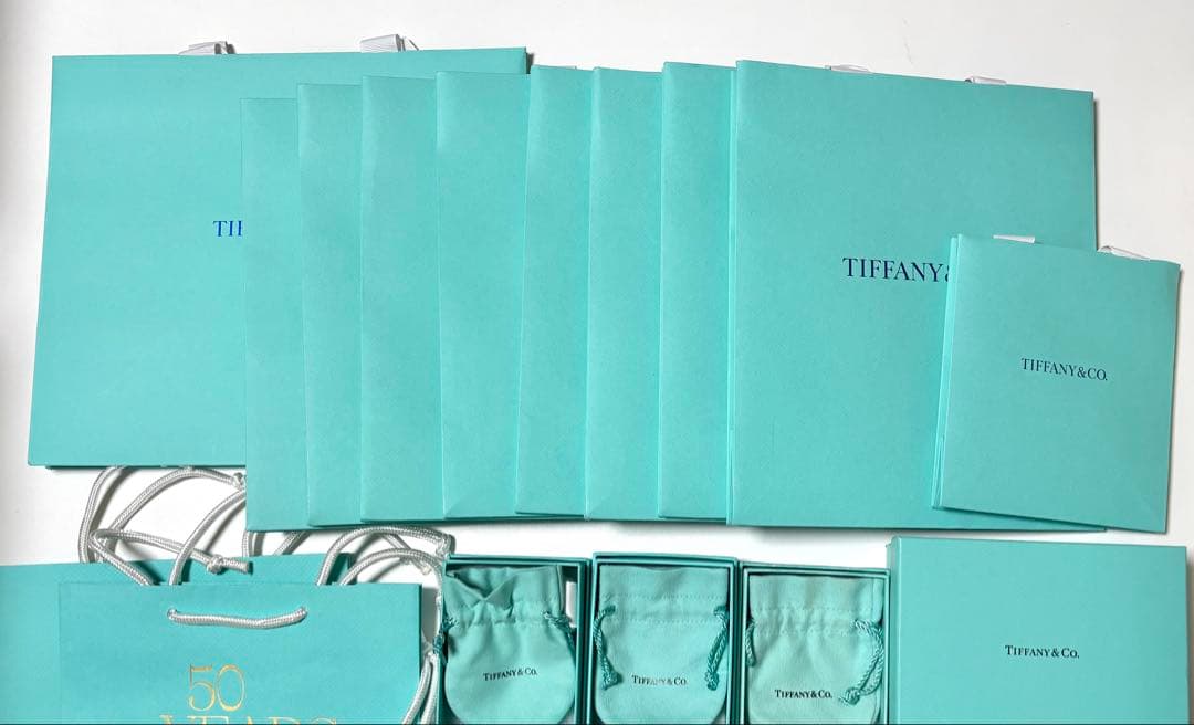 Tiffany 紙袋 空箱 保存袋 30点セット まとめ売り