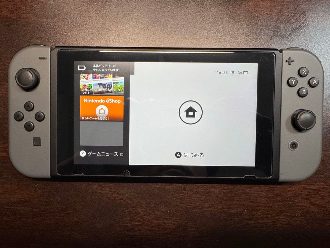 Nintendo Switch グレー ★冷却ファン交換済★