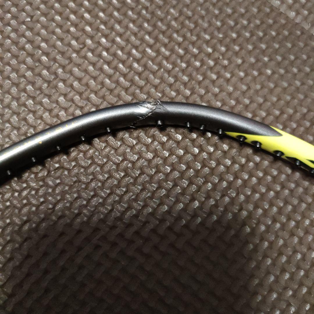 アークセイバー７プロ　ナノフレア700ジャンク　バドミントンラケット