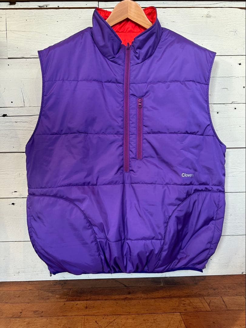 ジャケット・アウター Cloveru Urban Reversible Vest Purple Red