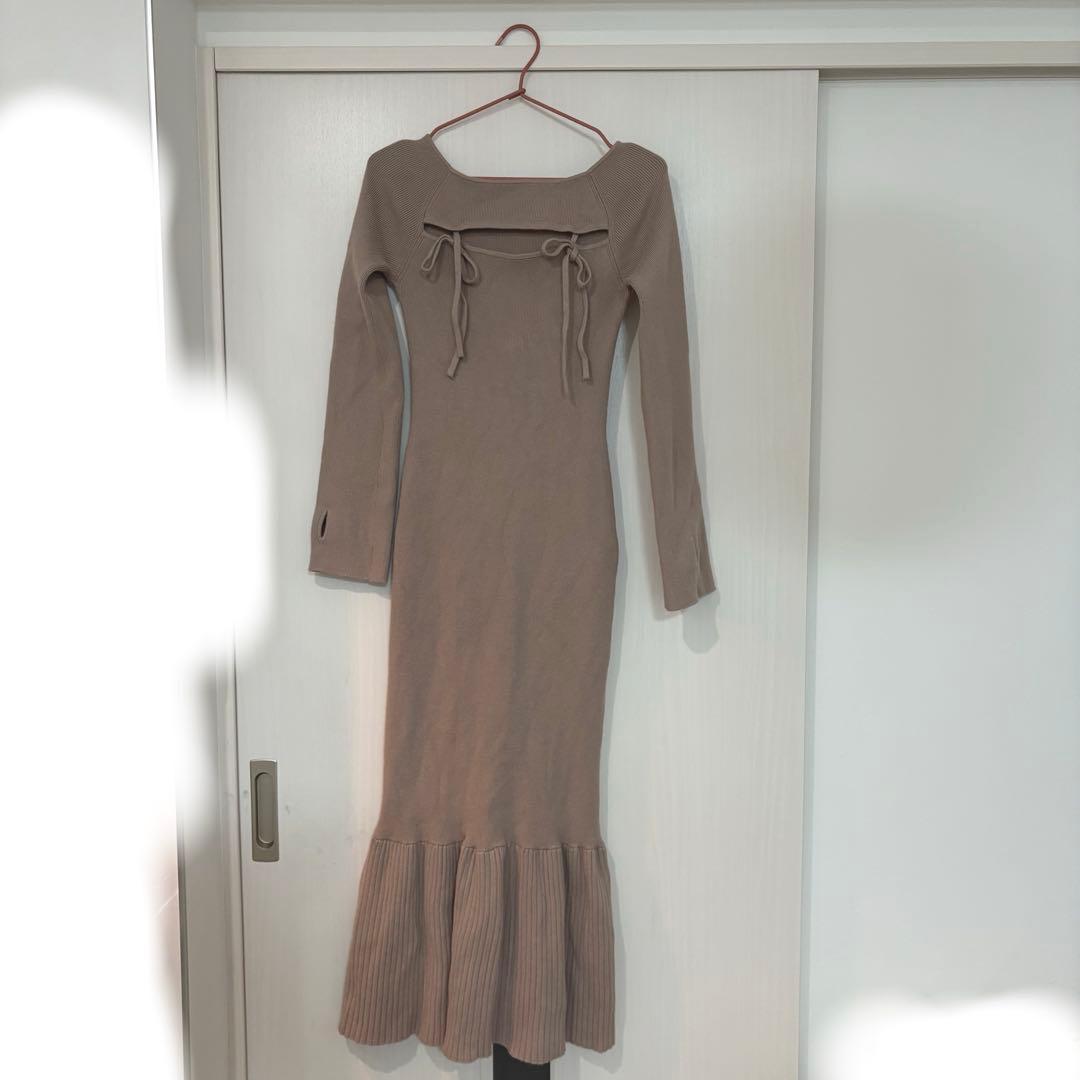 andmary アンドマリー Bebe knit dress