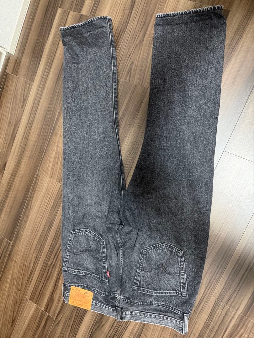 levi's ブラックデニムセットアップ