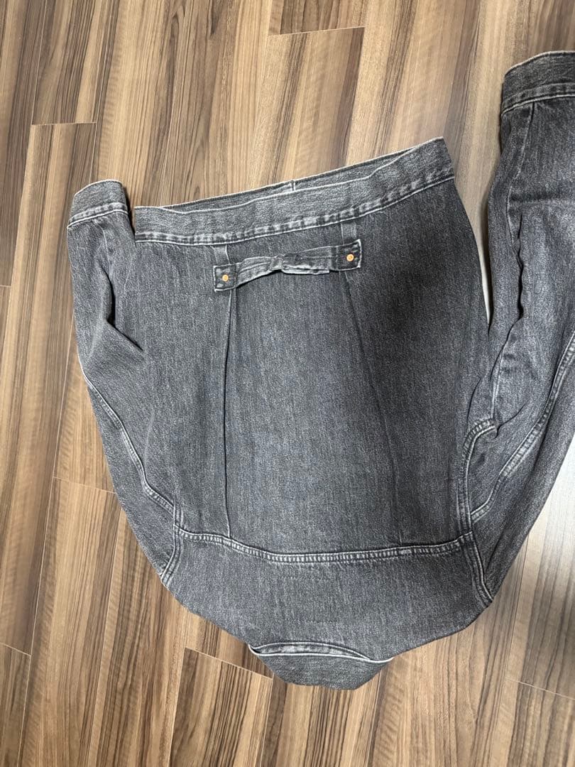 levi's ブラックデニムセットアップ