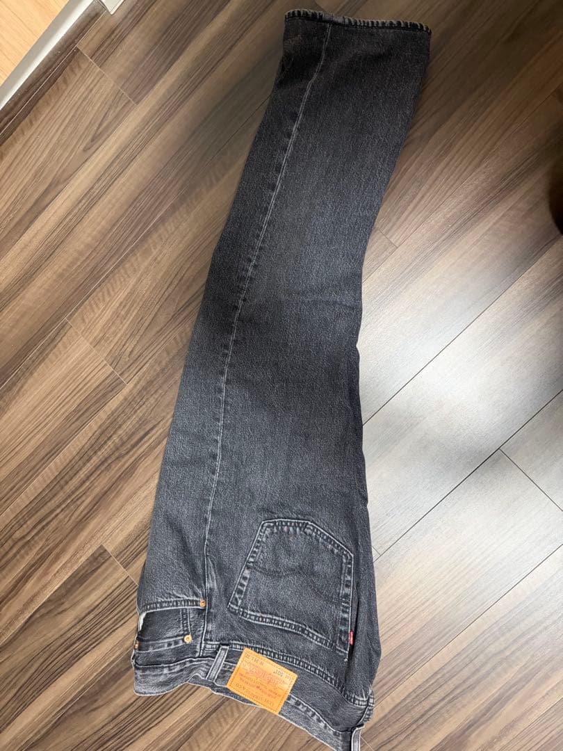 levi's ブラックデニムセットアップ