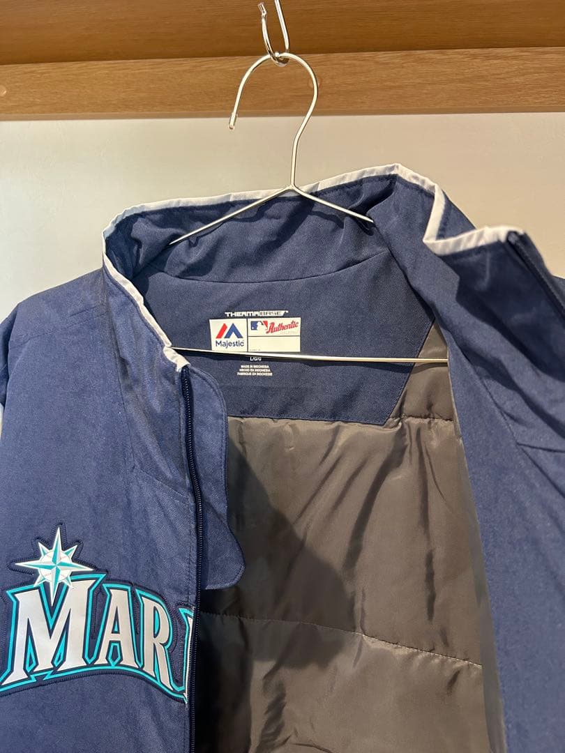 【新品・未使用】MLB MAJESTIC ジャケット　マリナーズ
