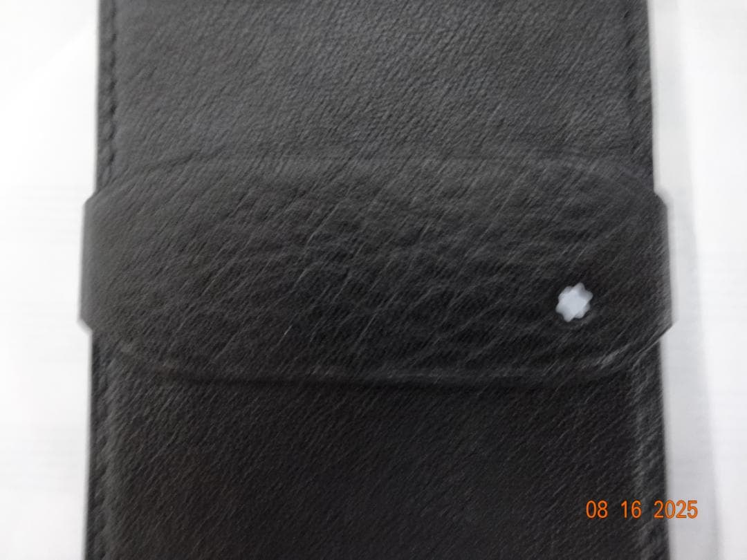 MONTBLANC ペンケース３本入れ　マッコリさん専用