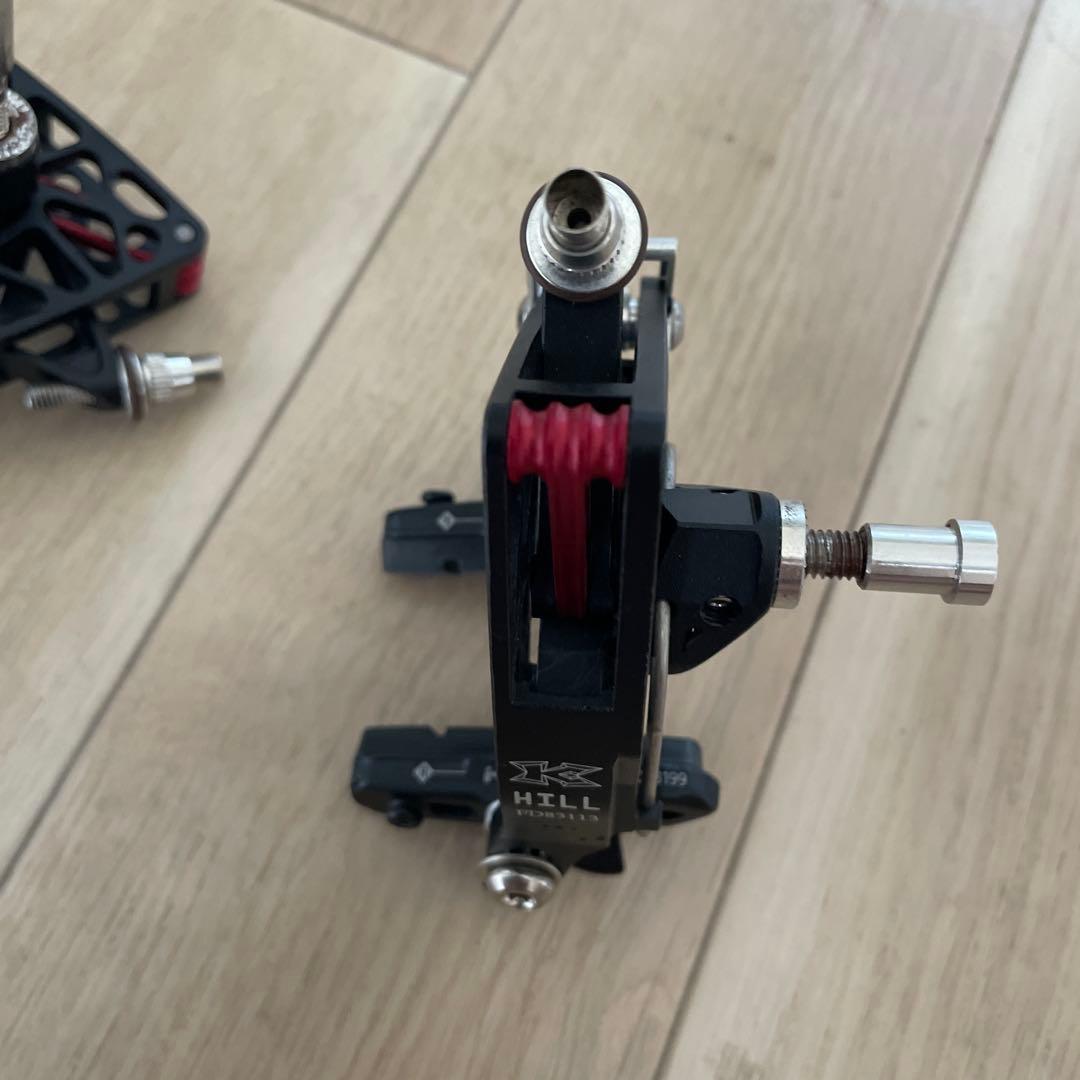 KCNC HILL FDB131 キャリパーブレーキ ブラック/レッド