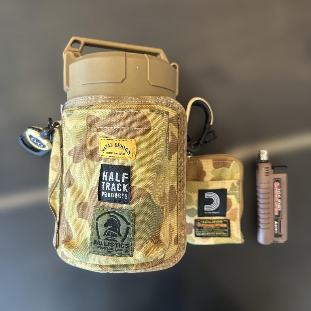 ネイタルデザイン　HALF TRACK PRODUCTS カモフラージュポーチ