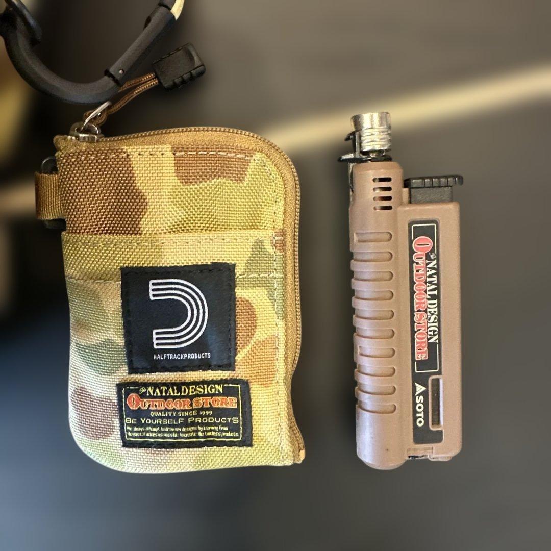 ネイタルデザイン　HALF TRACK PRODUCTS カモフラージュポーチ