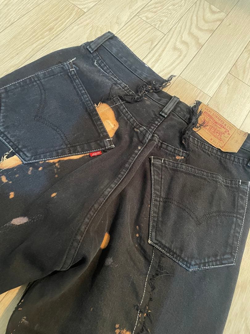 the elephant denim jeans ドッキングデニム