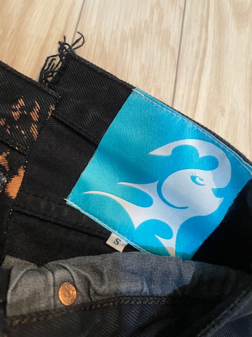 the elephant denim jeans ドッキングデニム