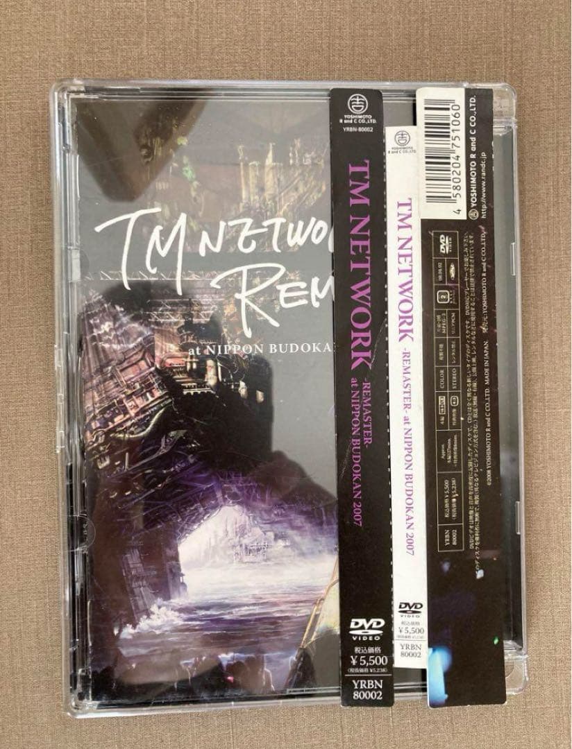 TM NETWORK　DVD　REMASTER　入手困難　非売品ステッカー付き