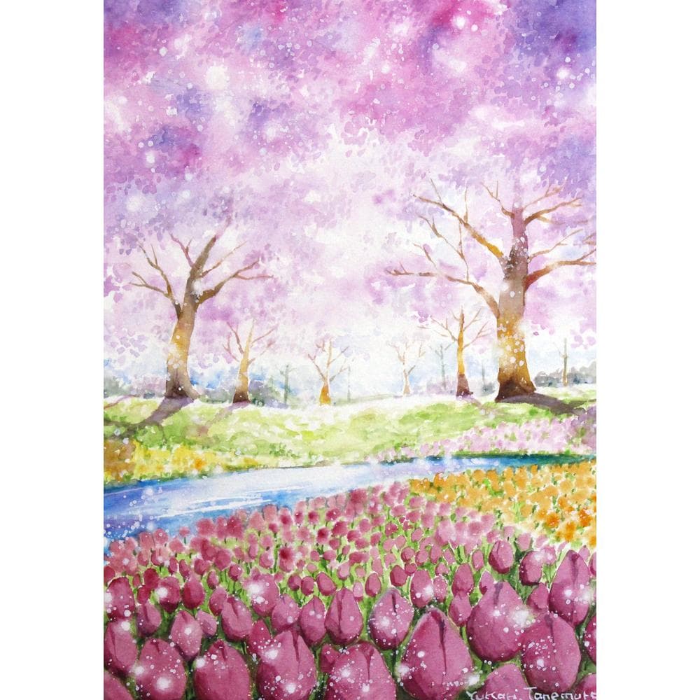 もじのすけさま専用（原画）月灯の森 ほか　2点おまとめ