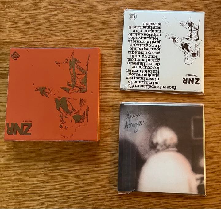 ZNR 紙ジャケット２枚　BOX入り