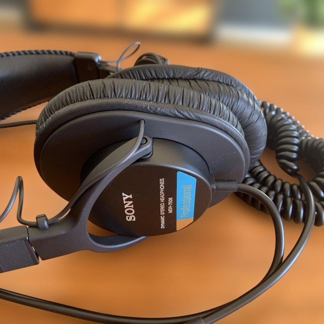 SONY MDR-7506 モニターヘッドホン 宇多田ヒカル愛用