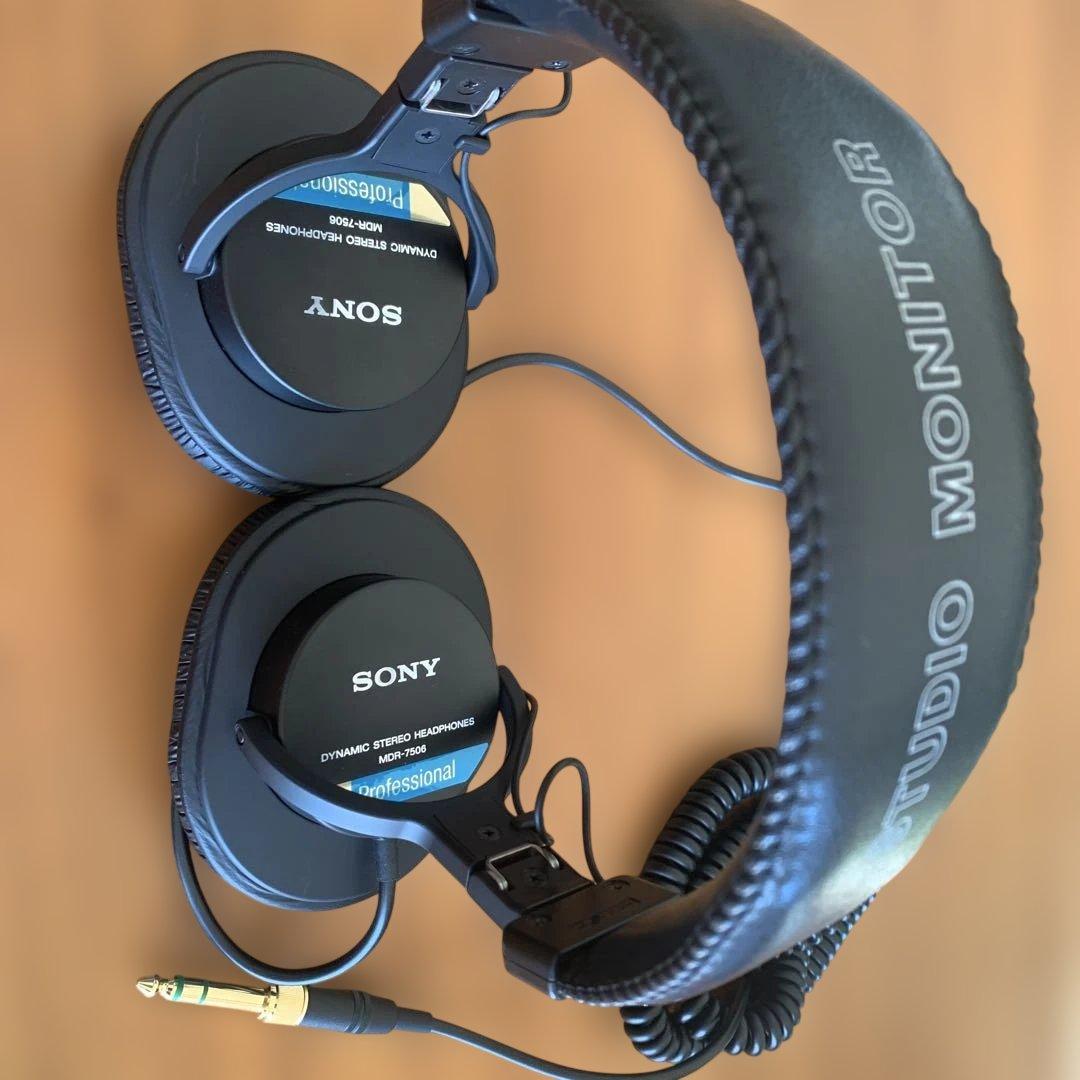 SONY MDR-7506 モニターヘッドホン 宇多田ヒカル愛用