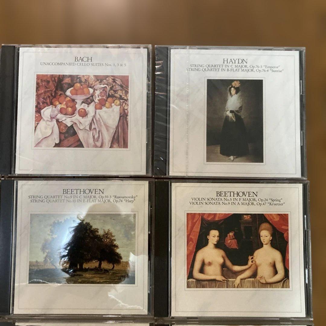クラシックCD17枚セット バッハ モーツァルト ベートーヴェン