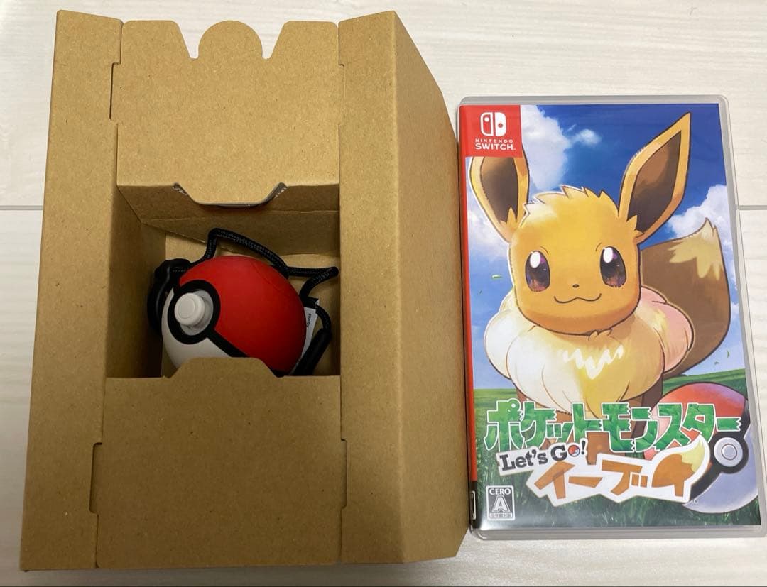 ポケモン レッツゴーイーブイ モンスターボールPlusセット ミュウ無し