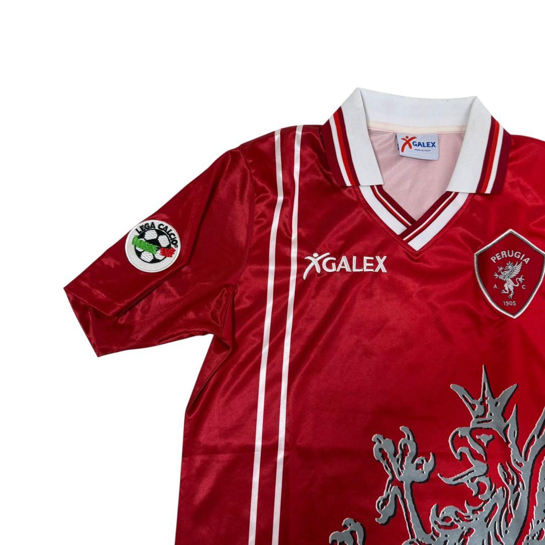 【美品】ペルージャ 1998-99 ホーム ユニフォーム 中田英寿 セリエA M