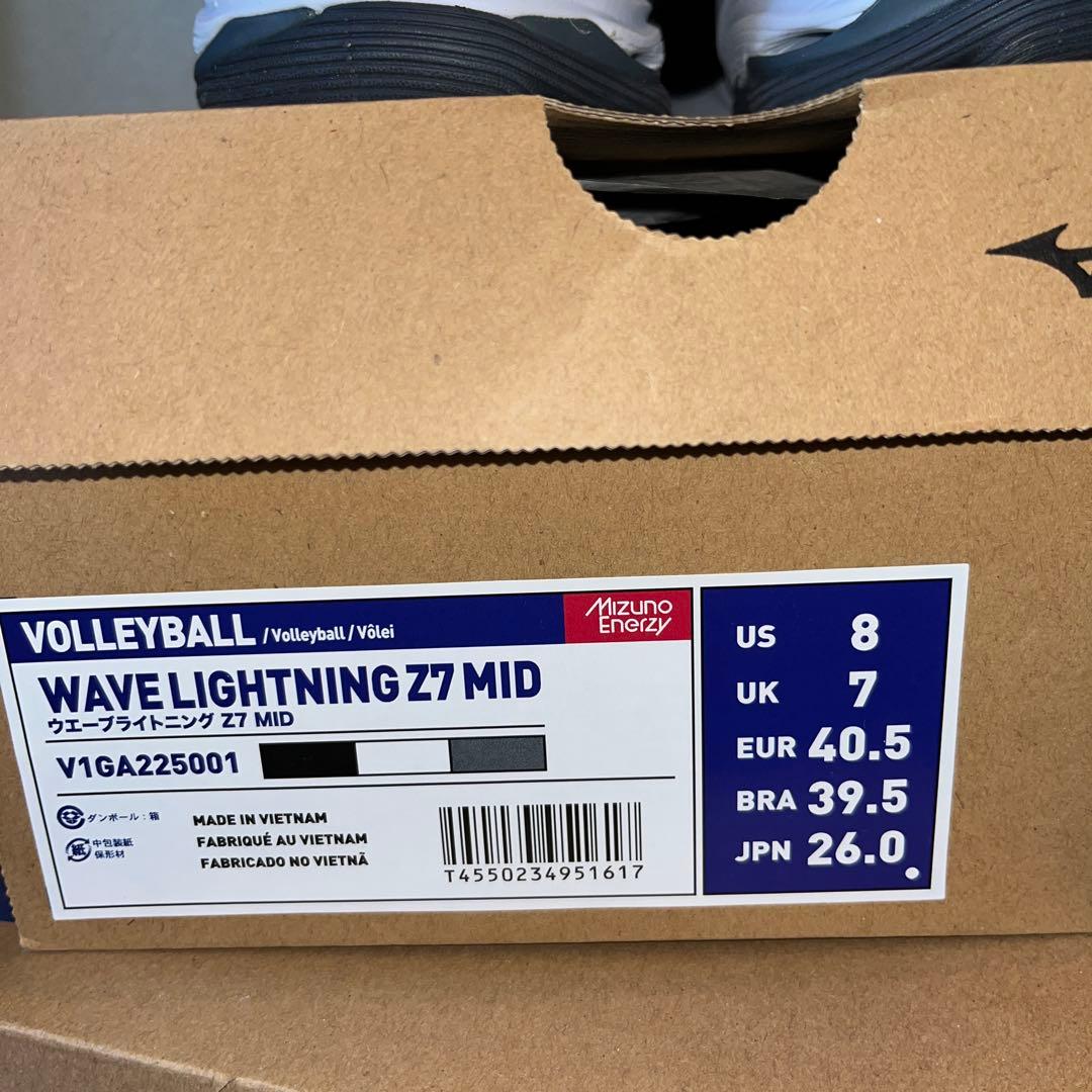 ミズノ バレーボールシューズ Wave Lightning Z6 26cm