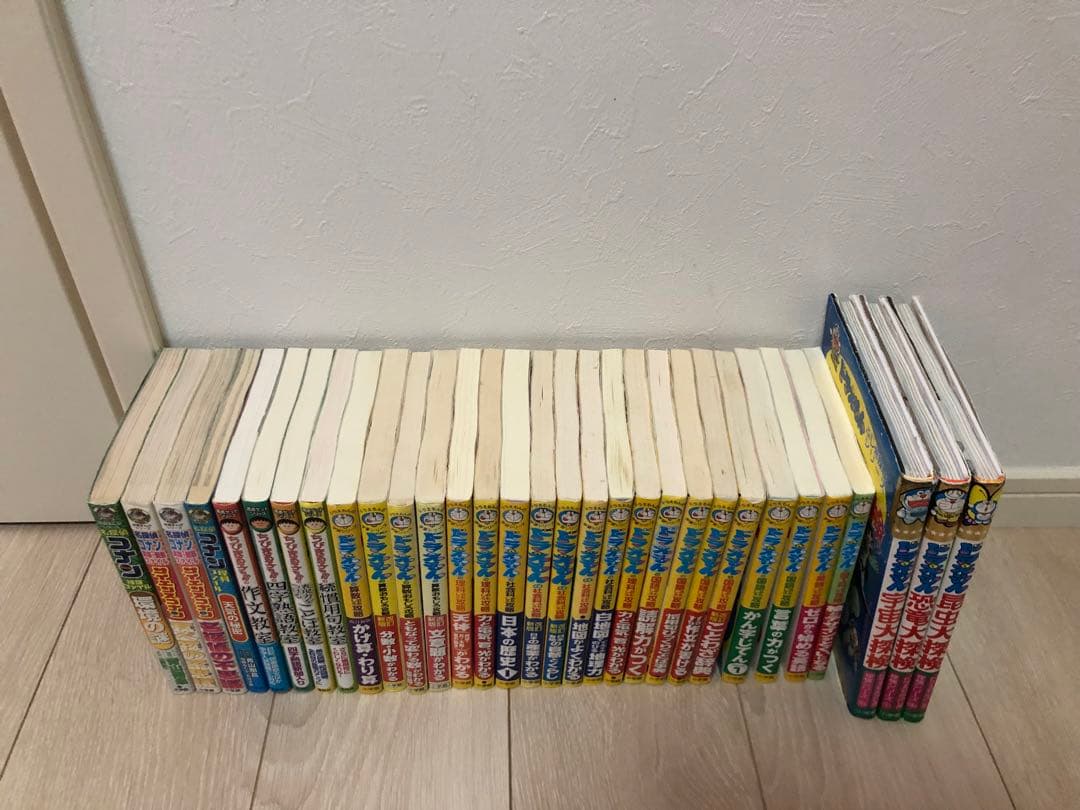 ドラえもん、コナン、ちびまる子ちゃん　学習シリーズ31冊セット