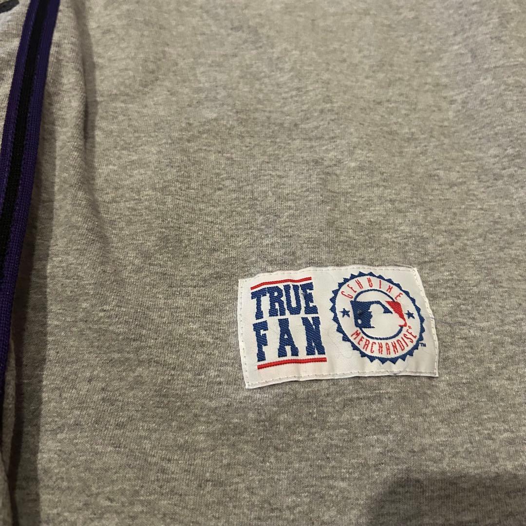 90s true fan mlb rockies ベースボール シャツ