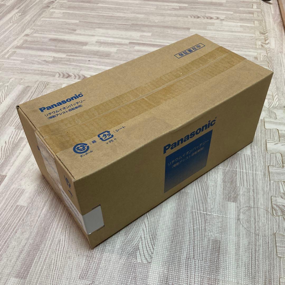 未使用 純正Panasonic 電動自転車用 バッテリーNKY513B02B 黒