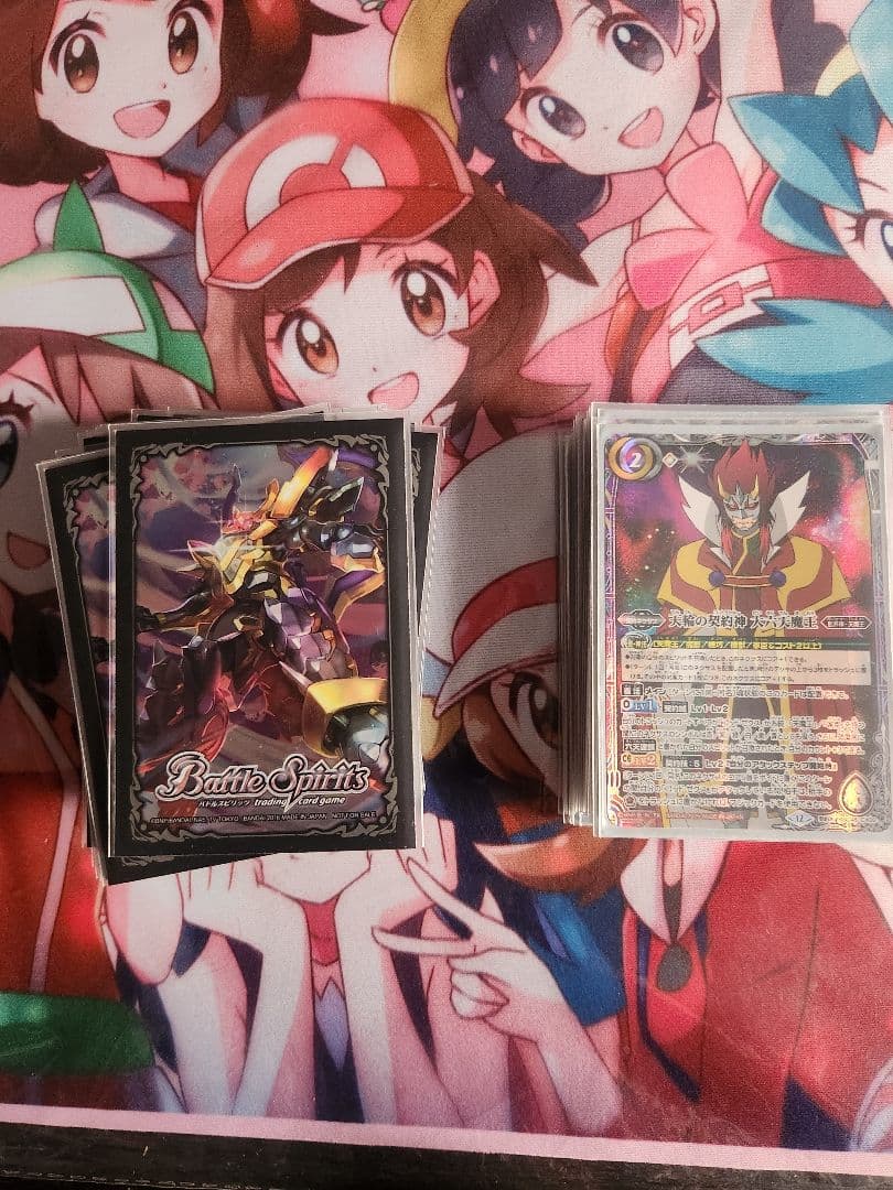 バトルスピリッツ　デッキ　ゴッドゼクス　スリーブ付き　大六天魔王