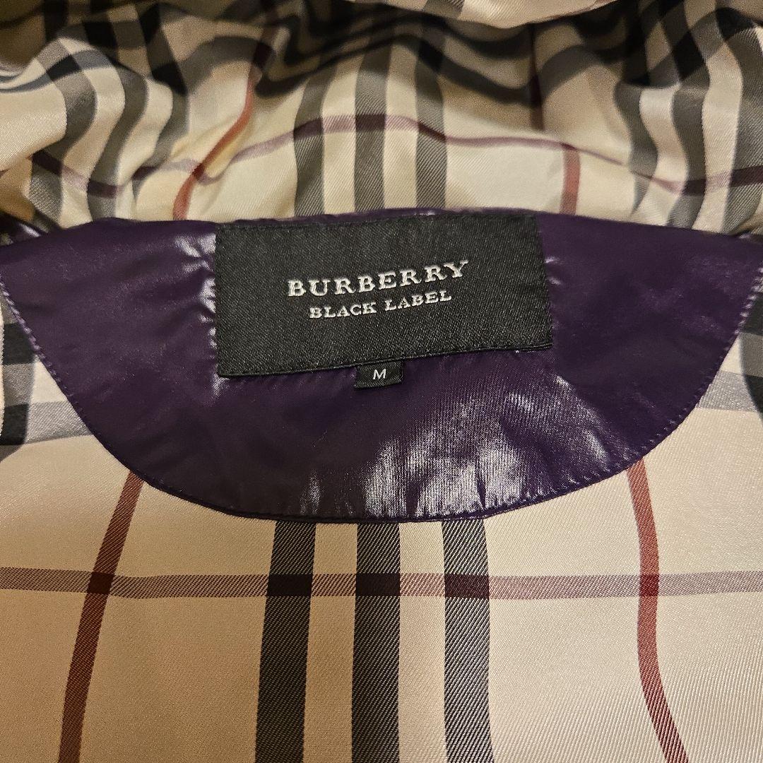 BURBERRYブラックレーベル　ダウンベスト