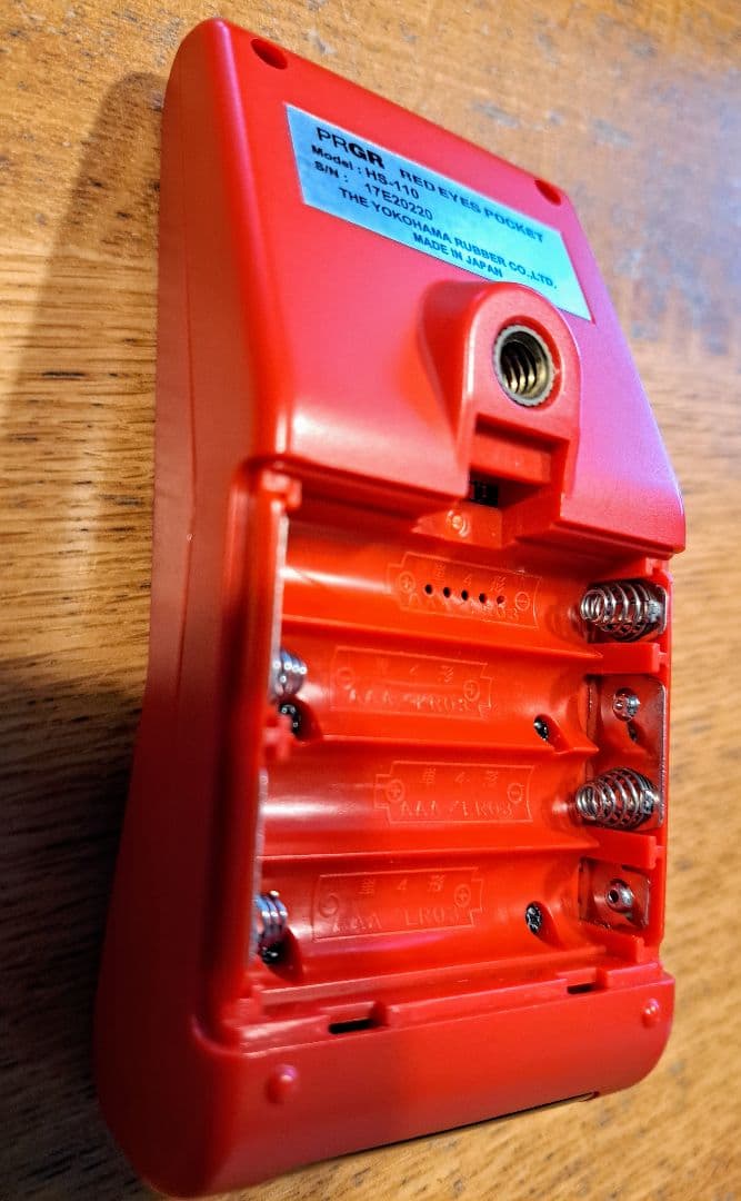 RED EYES POCKET HS-110 ヘッド・ボールスピード・距離測定器