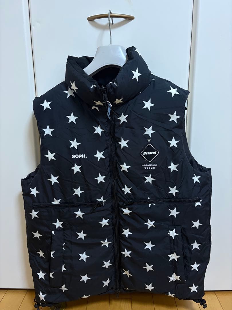 ジャケット・アウター F.C.Real Bristol REVERSIBLE DOWN VEST
