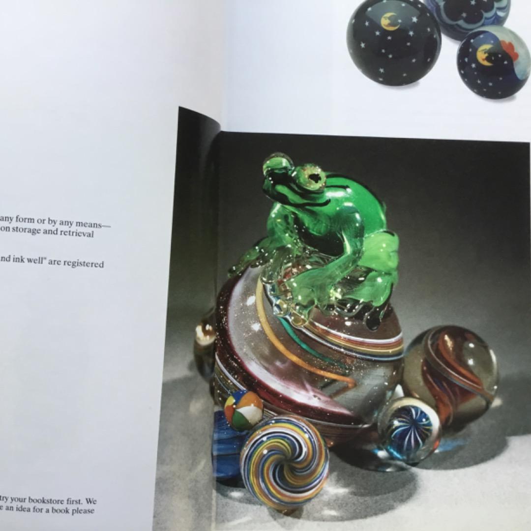 洋書　ガラスマーブル（marbles art glass）