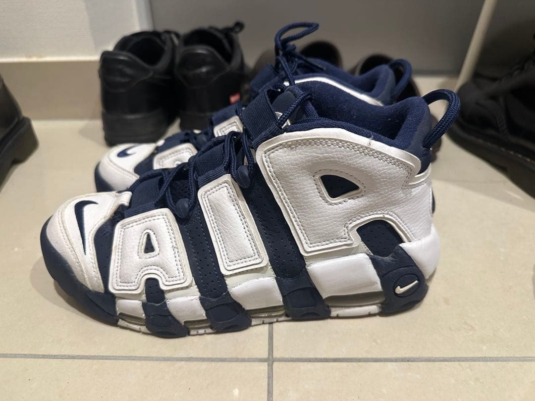 シューズ(男性用) NIKE AIR MORE UPTEMPO OLYMPIC 25cm