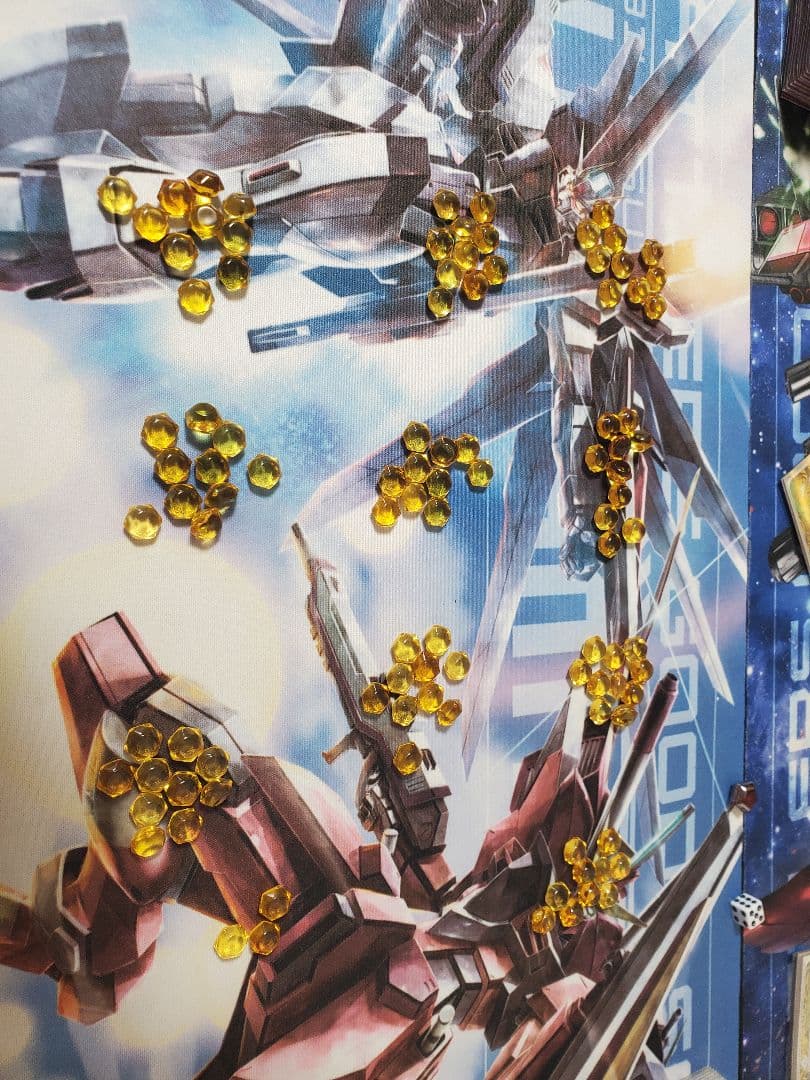 ピ*ン様 バトルスピリッツ 黄色 コア 100個