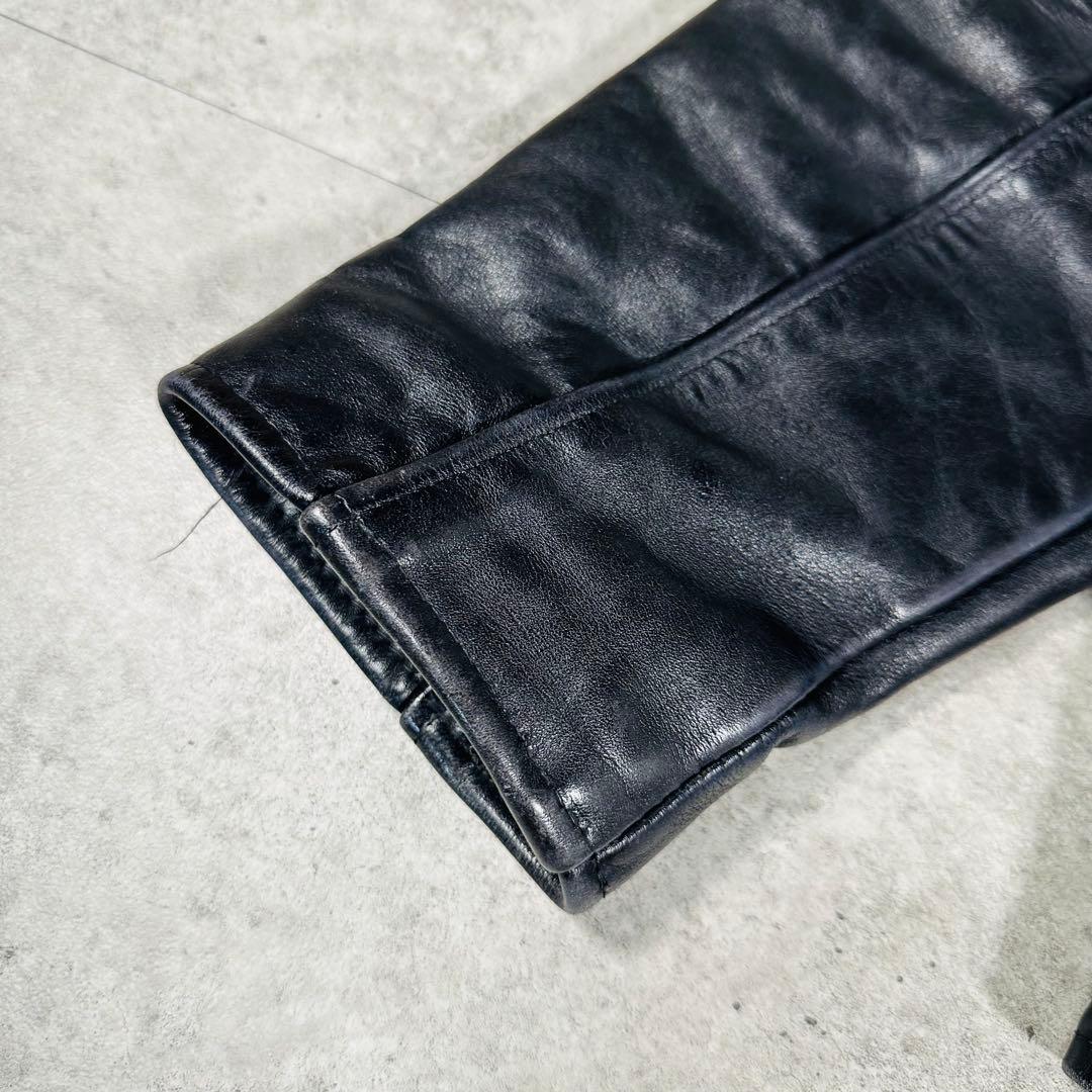schott ショット ポリスマン レザージャケット 黒　サイズ36
