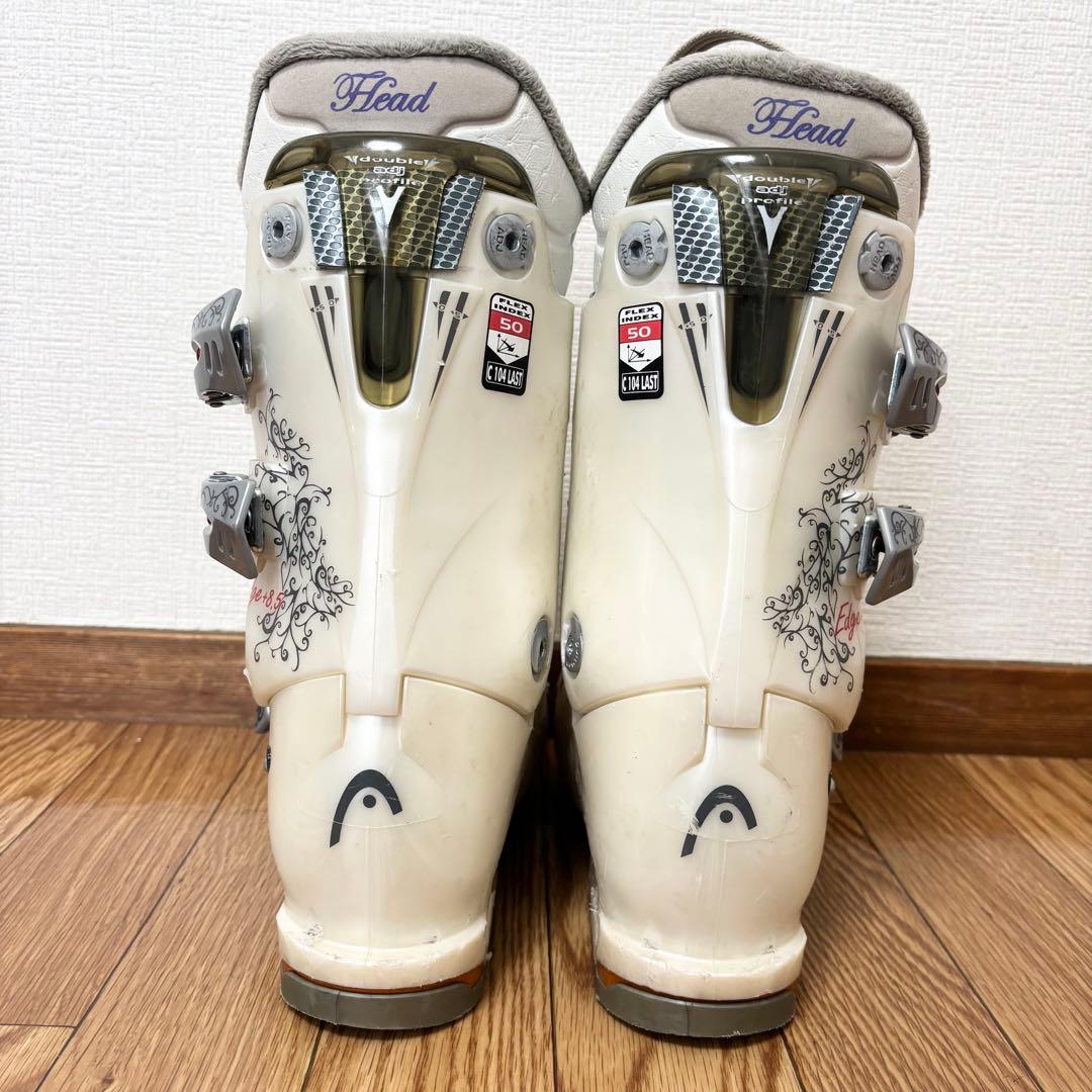 ■送料無料■ハート HEAD ■女性用スキーセット■板140靴23.5