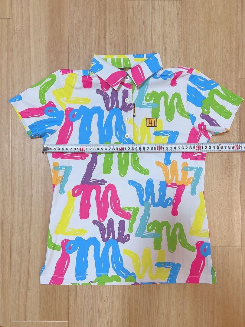【超美品】ラウドマウス　LOUDMOUTH カラフルシャツ　スカート　Mサイズ