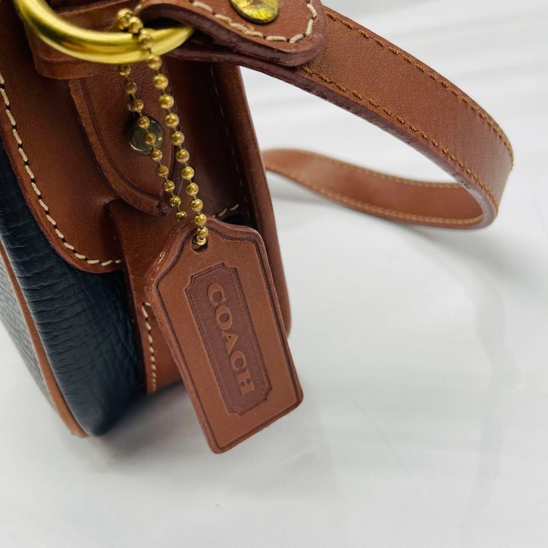 【kk/12.30】COACH オールドコーチ ショルダーバッグ シェリダン