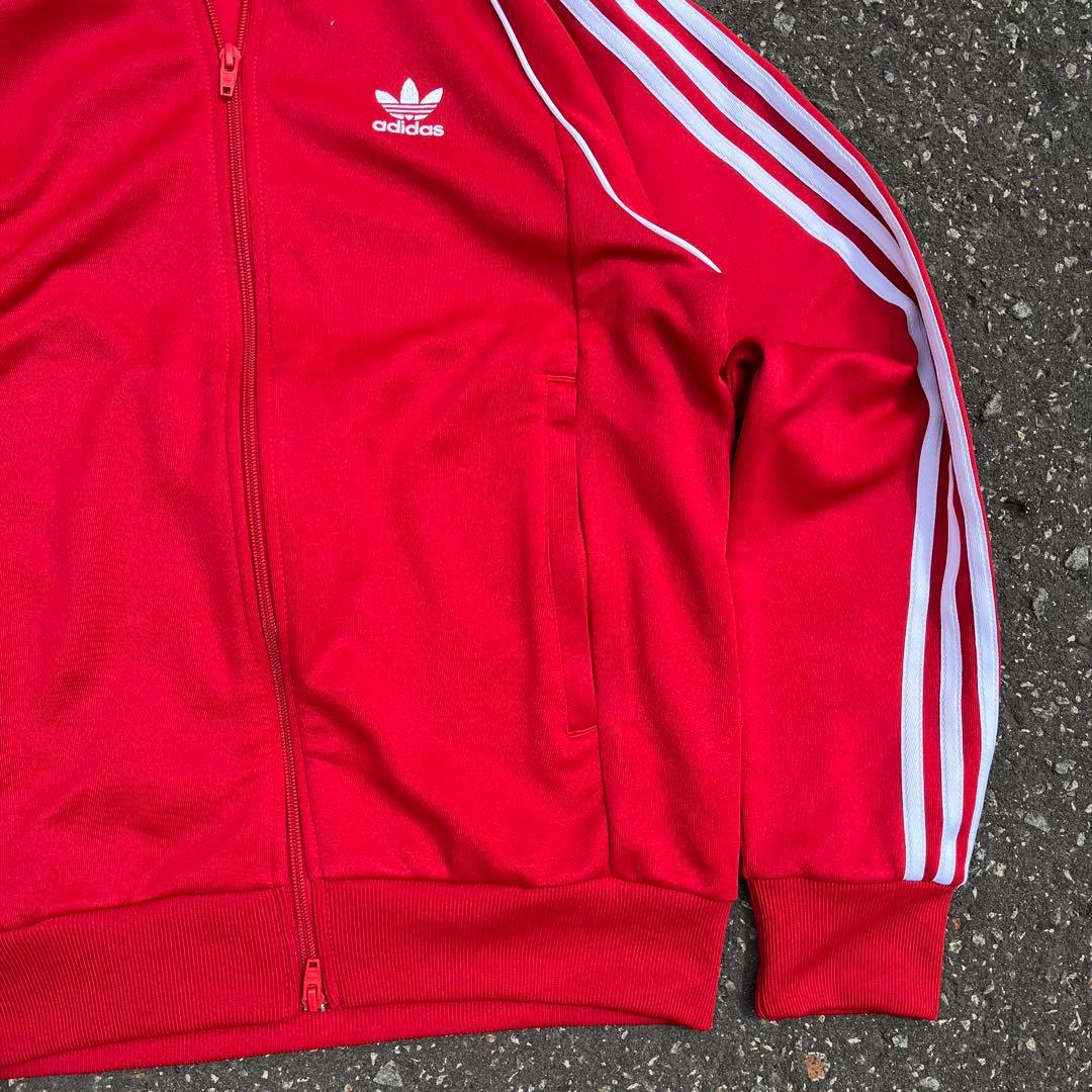 adidas アディダス トラックジャケット 赤 archive 短丈 ATP