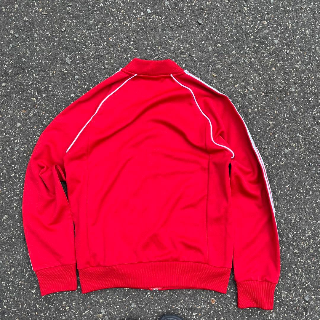 adidas アディダス トラックジャケット 赤 archive 短丈 ATP