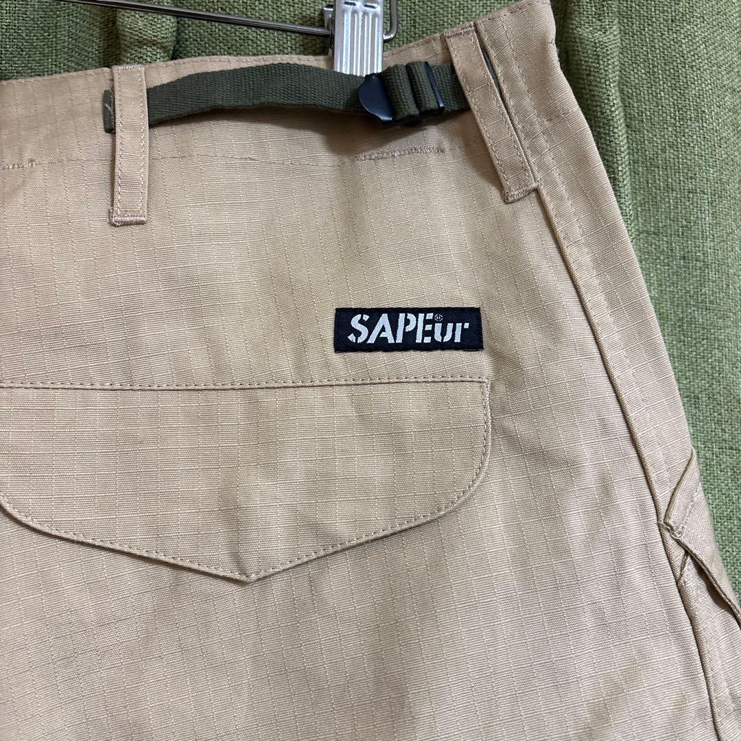 【新品・未使用】SAPEur サプールパンツ サイズ：XL/ベージュ/メンズ