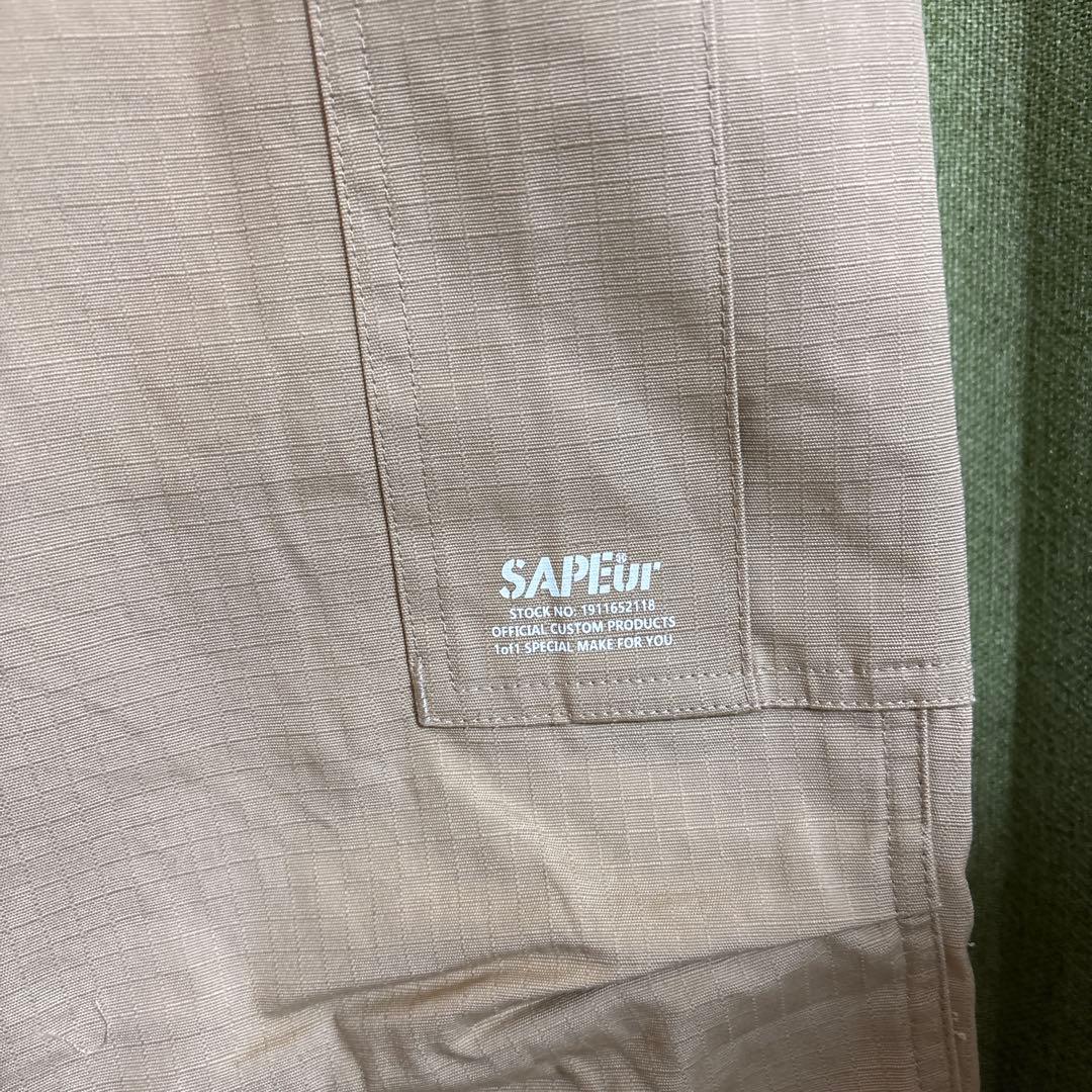【新品・未使用】SAPEur サプールパンツ サイズ：XL/ベージュ/メンズ