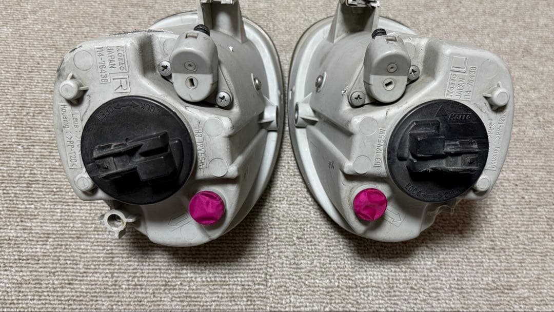 30ソアラ JZZ30 後期 純正フォグランプ 左右セットJZZ31 UZZ30