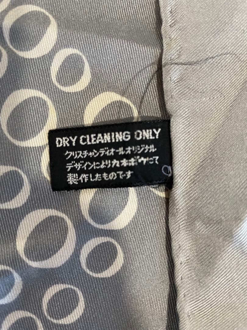 Christian Dior グレー スカーフ