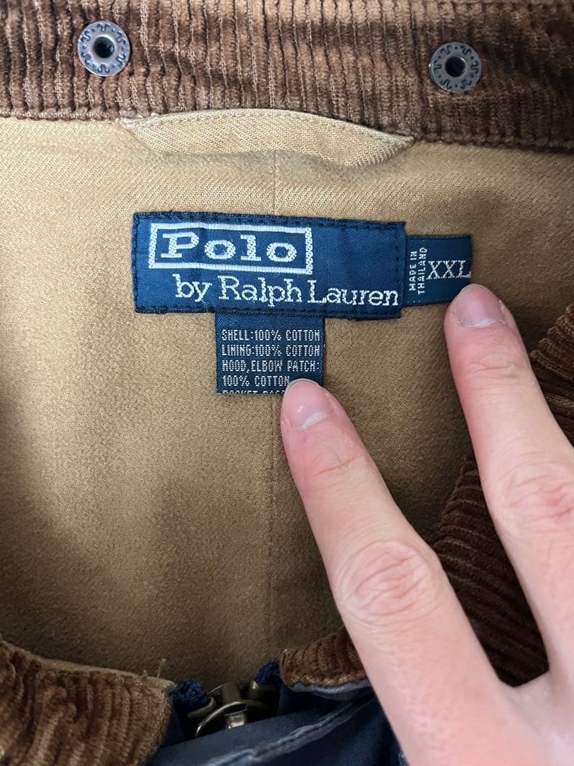 90s POLO RALPH LAUREN オイルドジャケット