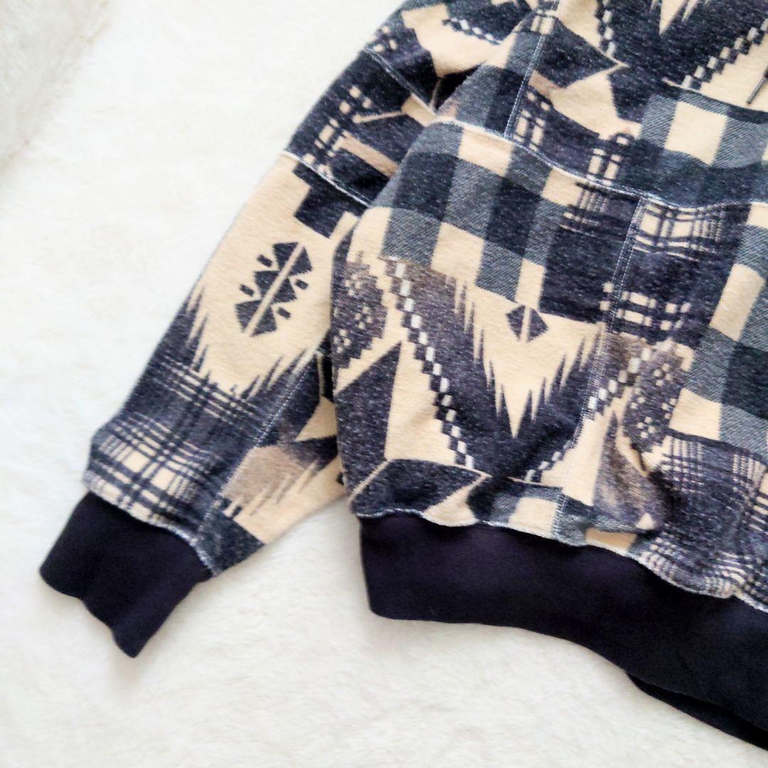 現行 POLO RALPH LAUREN ネイティブ パーカー スウェット XL