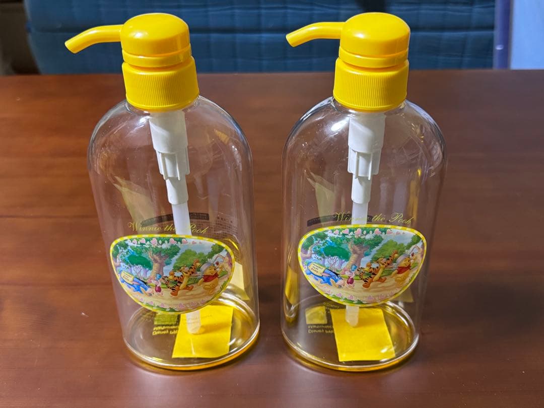 ⑥④【新品未使用】ディズニー くまのプーさん ポンプボトル 5個セット